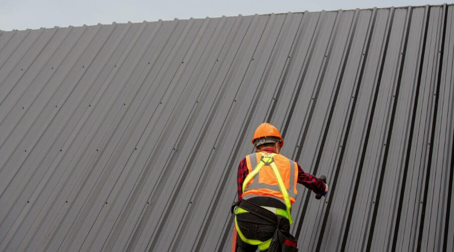 Professional metal roof installation services in Belfair, WA